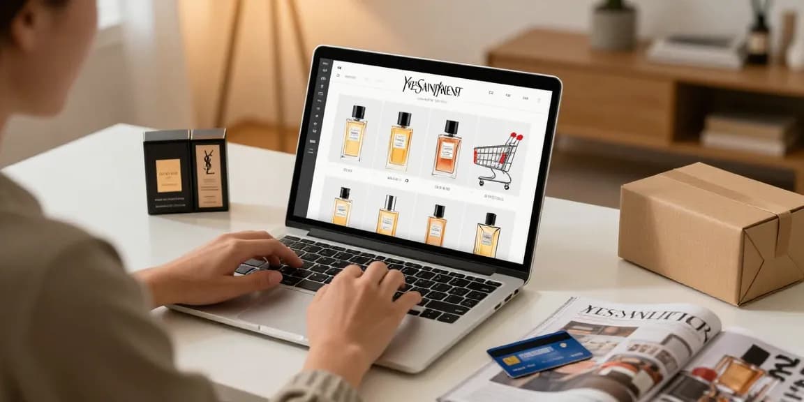 Explore exclusive Yves Saint Laurent perfume samples for online shopping and best deals on fragrance samples.