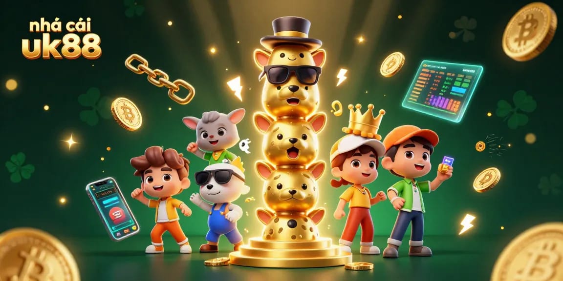 Engage with nhà cái uk88 through an exciting casino world bursting with crypto elements.